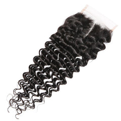 4x4 Deep Wave HD Lace Closure